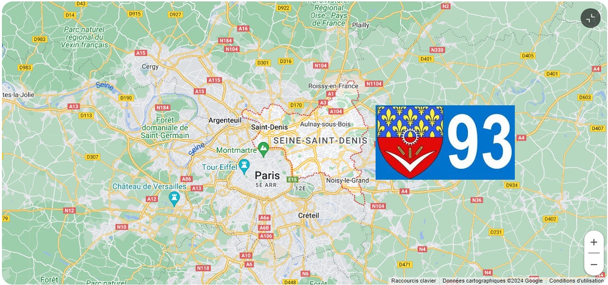 secteur: Couverture 93 Seine-Saint-Denis & Ile-de-France