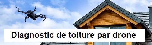 Vérification et diagnostic de toiture par drone Paris 75 92 93 