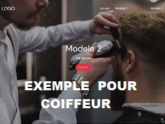 site pour coiffeur 