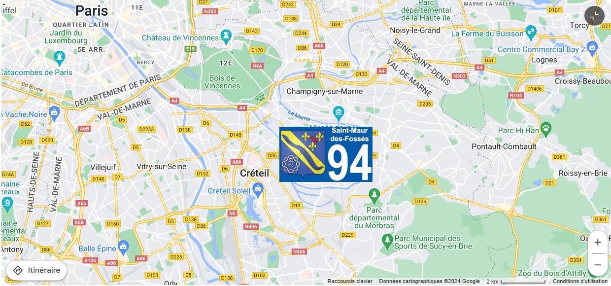 secteur: Couverture Saint-Maur-des-Fossés 94 Val-de-Marne & Ile-de-France
