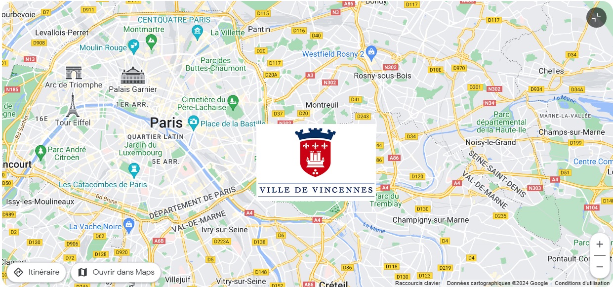 secteur: Couverture Vincennes 94 Val-de-Marne & Ile-de-France